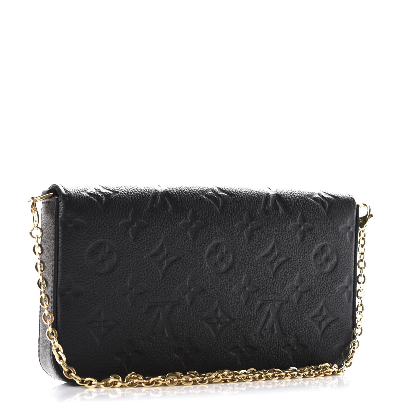 Empreinte Pochette Felicie Chain Wallet Black