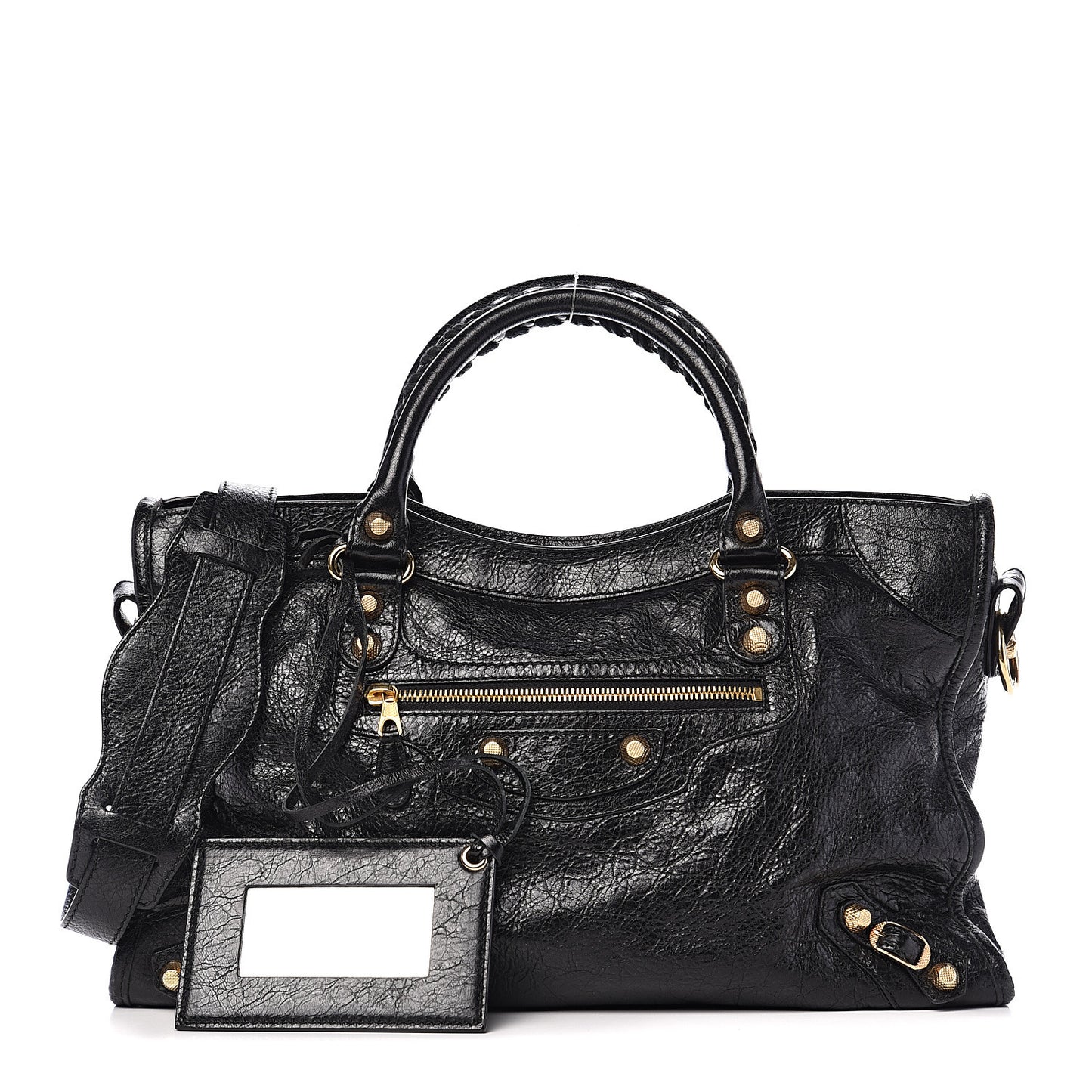 Agneau Giant 12 Gold Hardware City Black