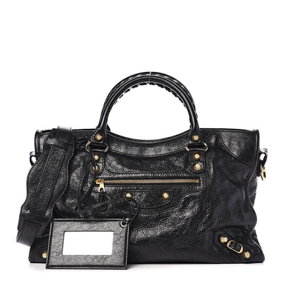 Balenciaga Agneau Giant 12 Gold Hardware City Black 1 of 9