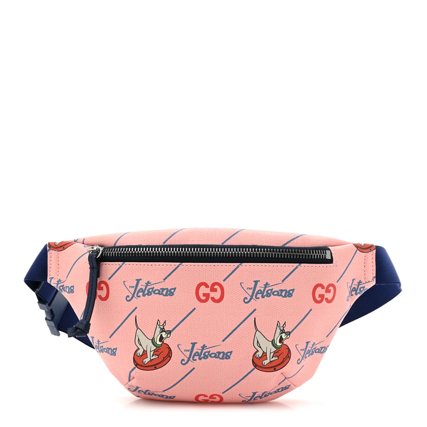 Gucci Coated Canvas Interlocking G Jetsons Childrens Belt Bag Pink 1 of 9