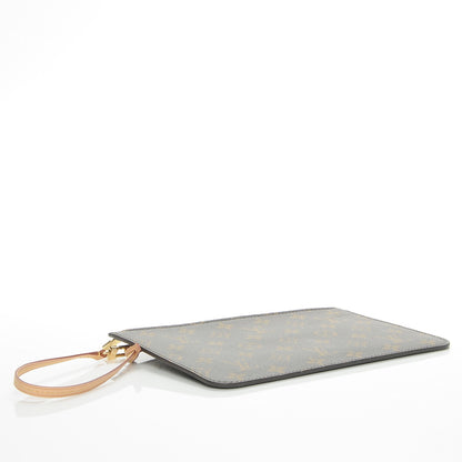 Louis Vuitton Monogram Neverfull MM GM Pochette Abricot 4 of 7