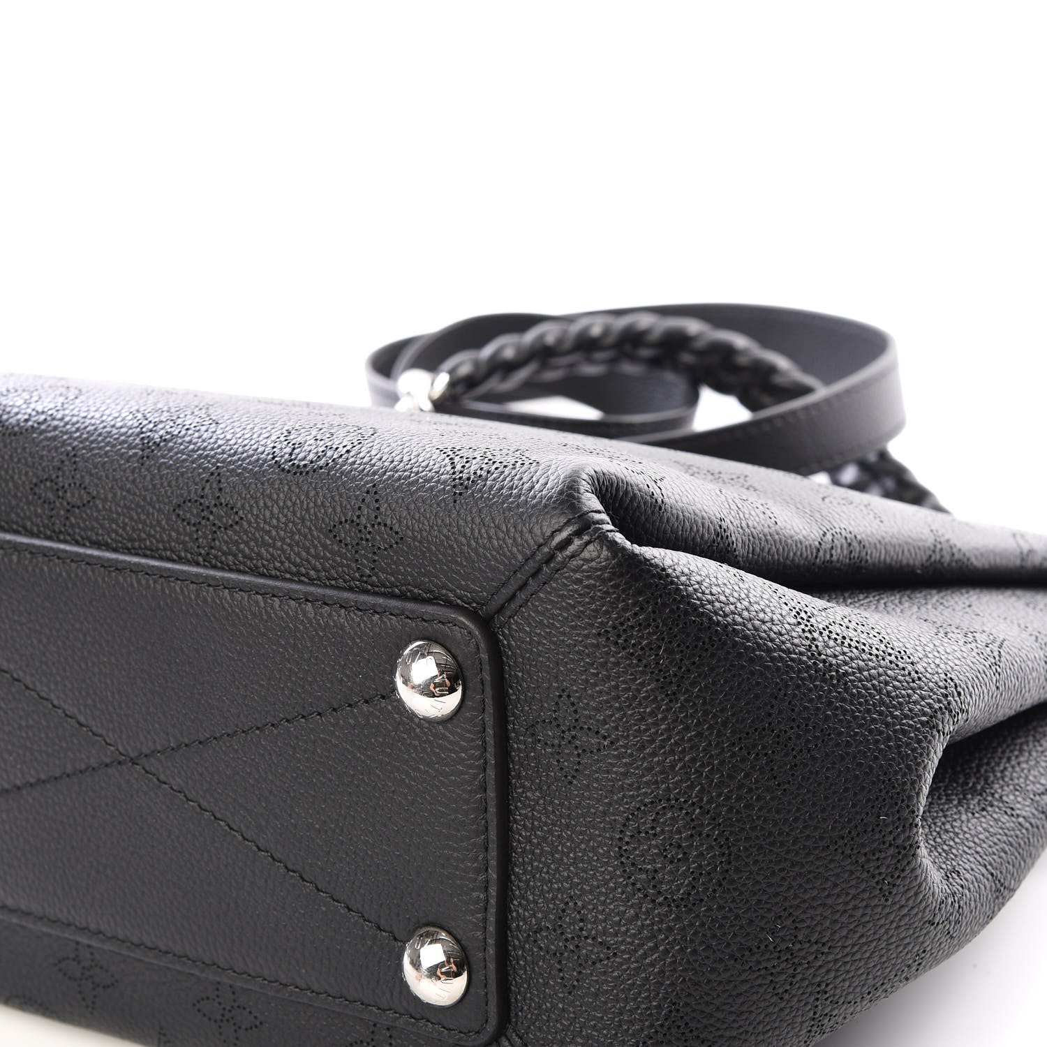 Louis Vuitton Mahina Babylone Chain BB Black 8 of 10