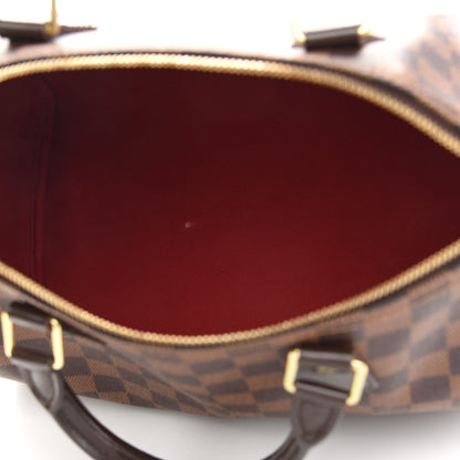 Louis Vuitton Damier Ebene Speedy 30 5 of 10