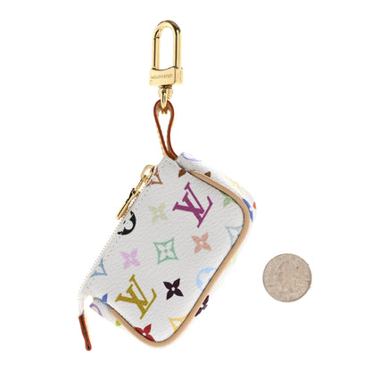 Louis Vuitton LV x TM Monogram Multicolor Micro Pochette White 2 of 7