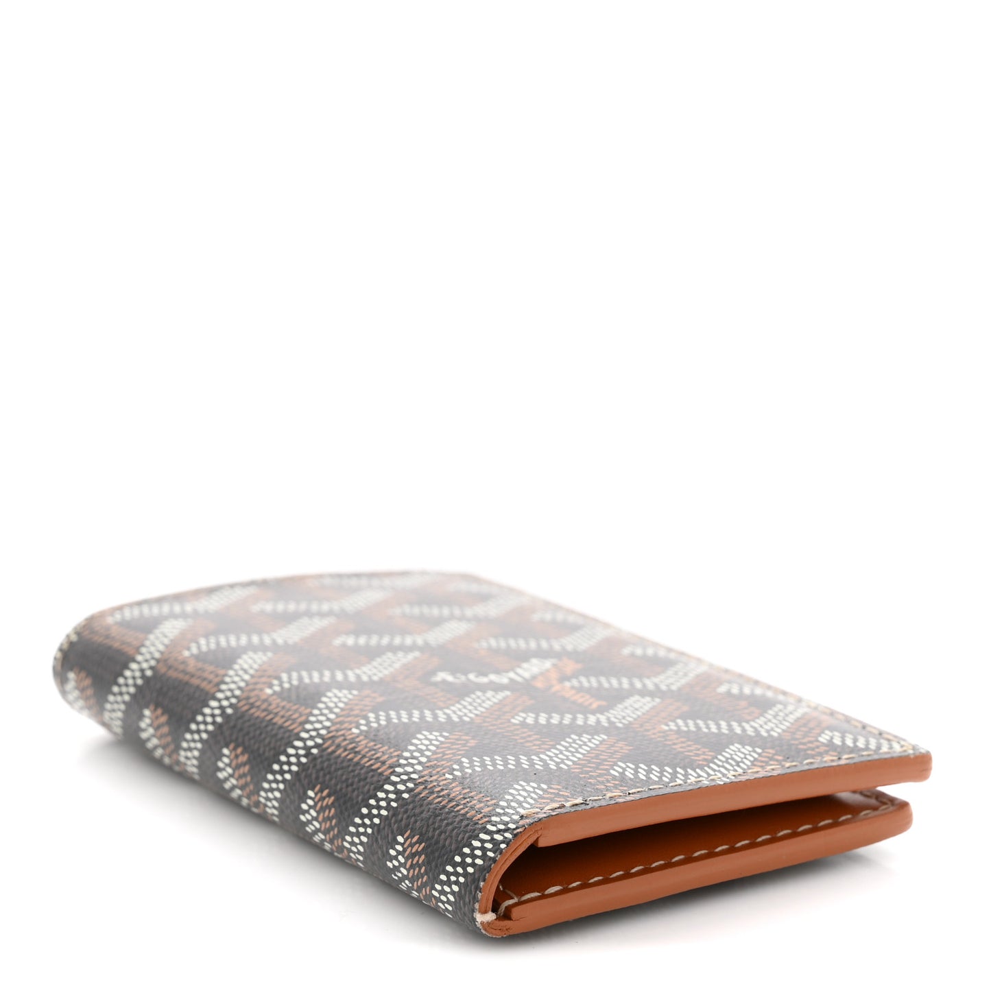 Goyardine Saint Pierre Card Holder Black Gold