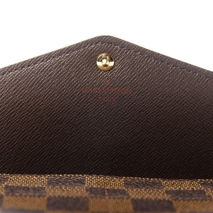 Louis Vuitton Damier Ebene Sarah Wallet NM 6 of 6