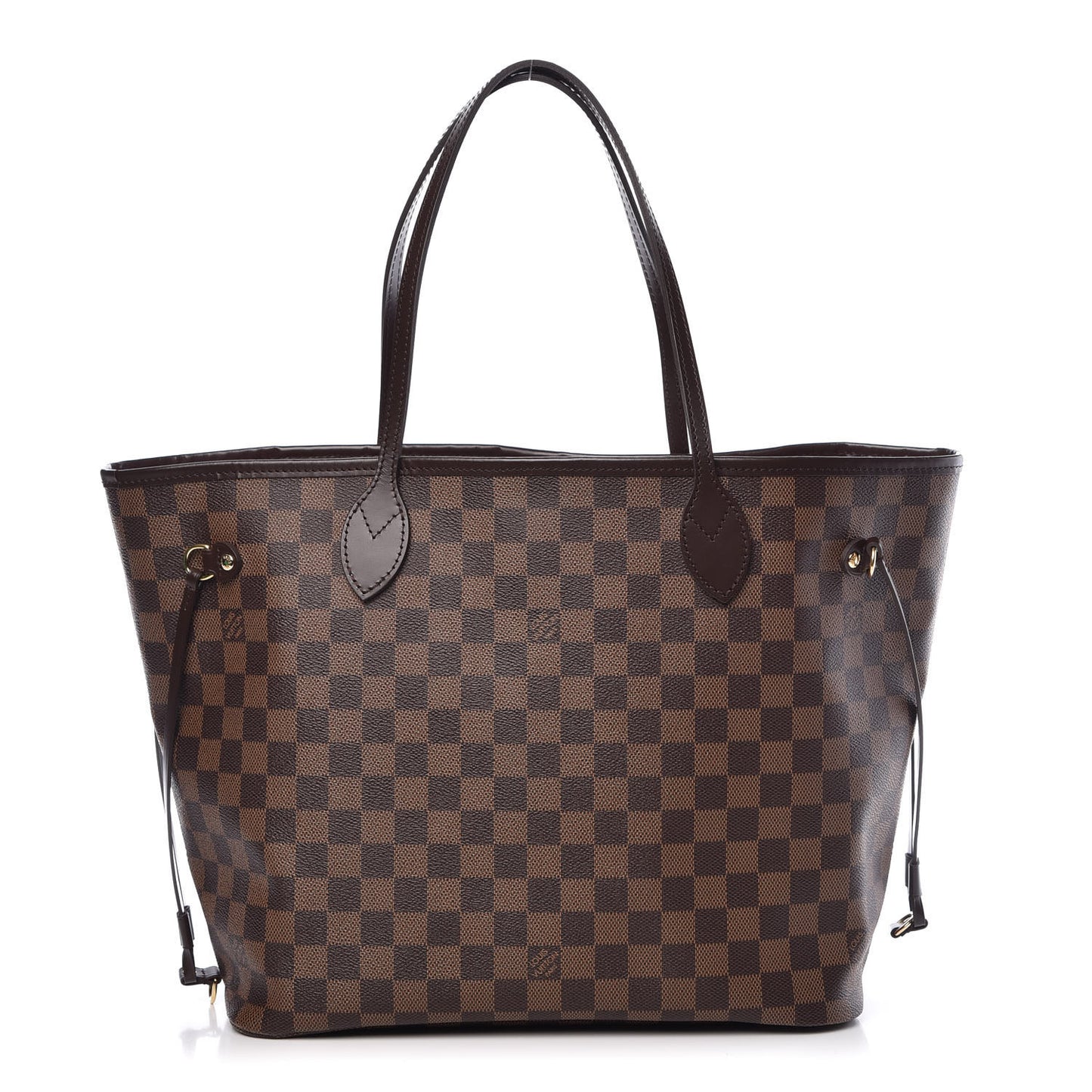 Damier Ebene Neo Neverfull MM Rose Ballerine