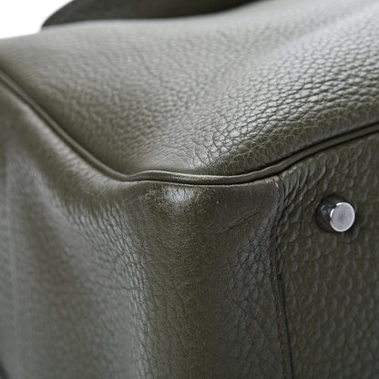 Hermes Taurillon Clemence Lindy 34 Vert Veronese 8 of 14