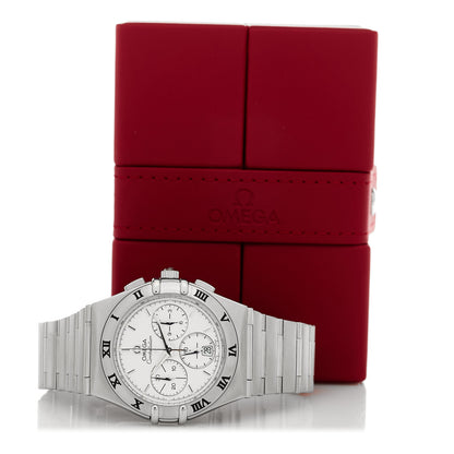 Omega Stainless Steel 38mm Constellation Chronograph Automatic Watch Silver 1542.30.00 5 of 5
