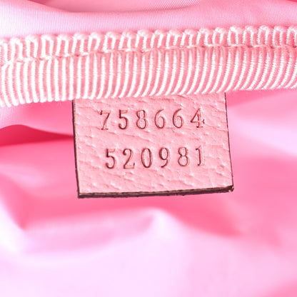 Gucci Crystal Monogram Web Medium Duffle Bag Pink 6 of 11