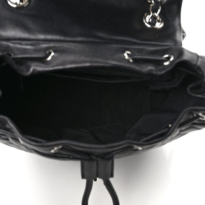 Chanel Calfskin Quilted Small Urban Spirit Backpack Black 5 of 9