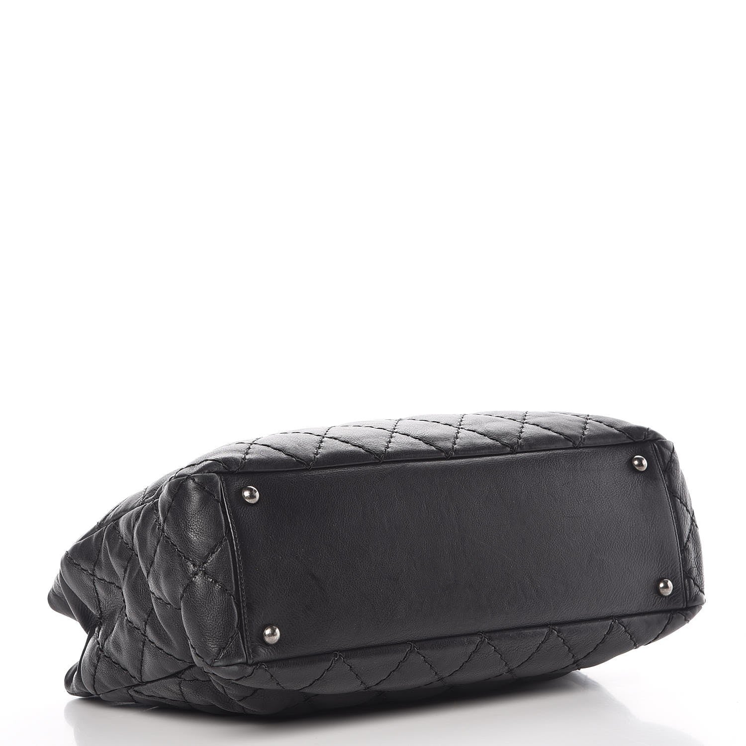 Chanel Calfskin Medium Stitch It Tote Black 4 of 7