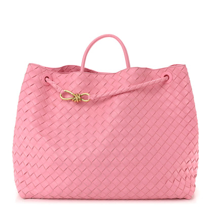 Bottega Veneta Nappa Intrecciato Large Andiamo Shoulder Bag Ribbon 1 of 10