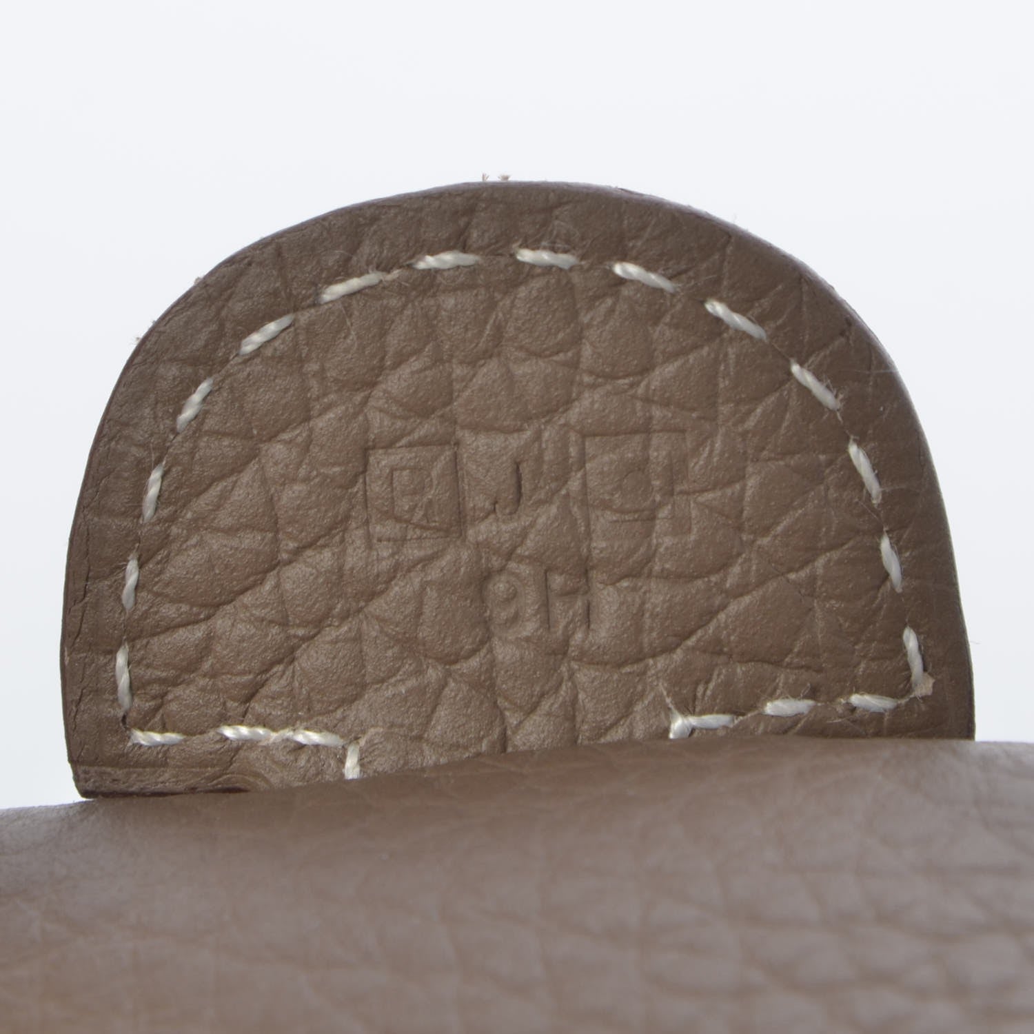 Hermes Taurillon Clemence Evelyne III PM Etoupe 5 of 7