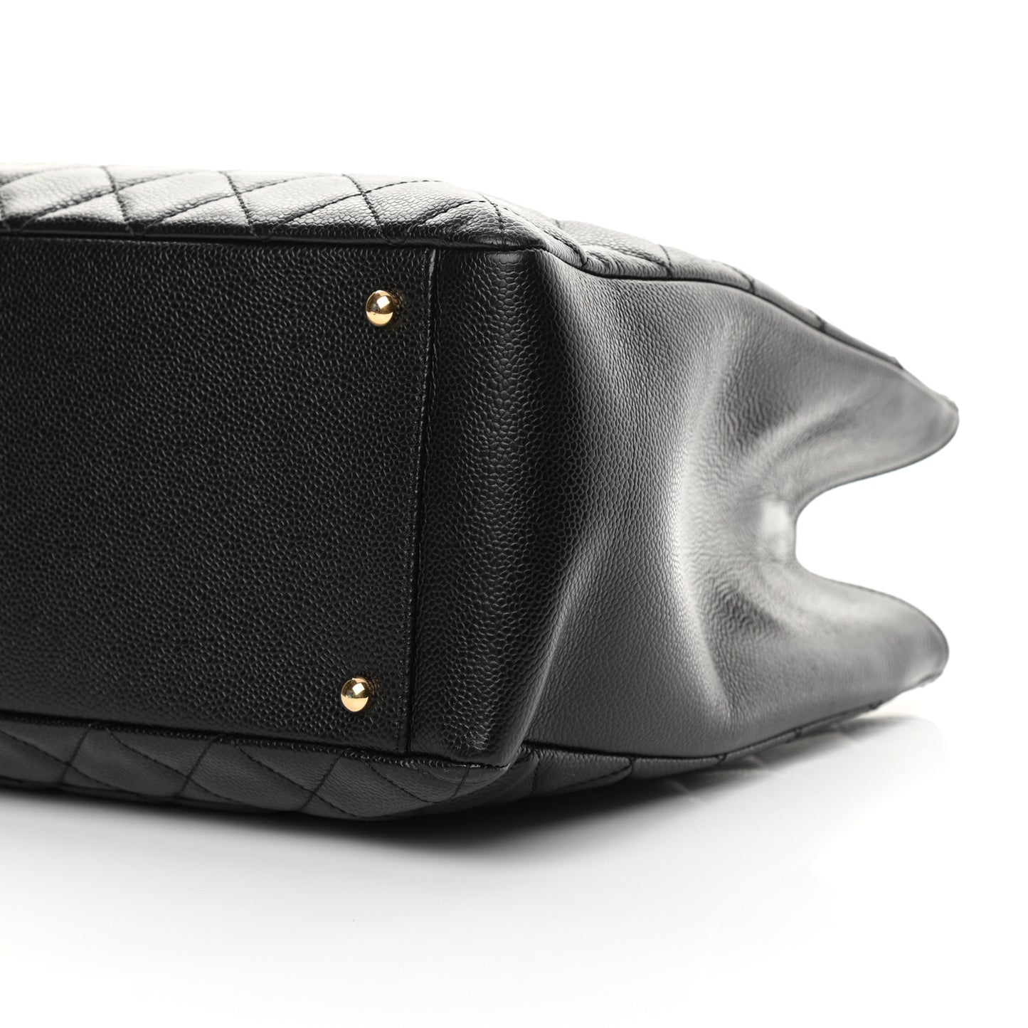 Caviar Quilted XL Grand Shopping Tote GST Black