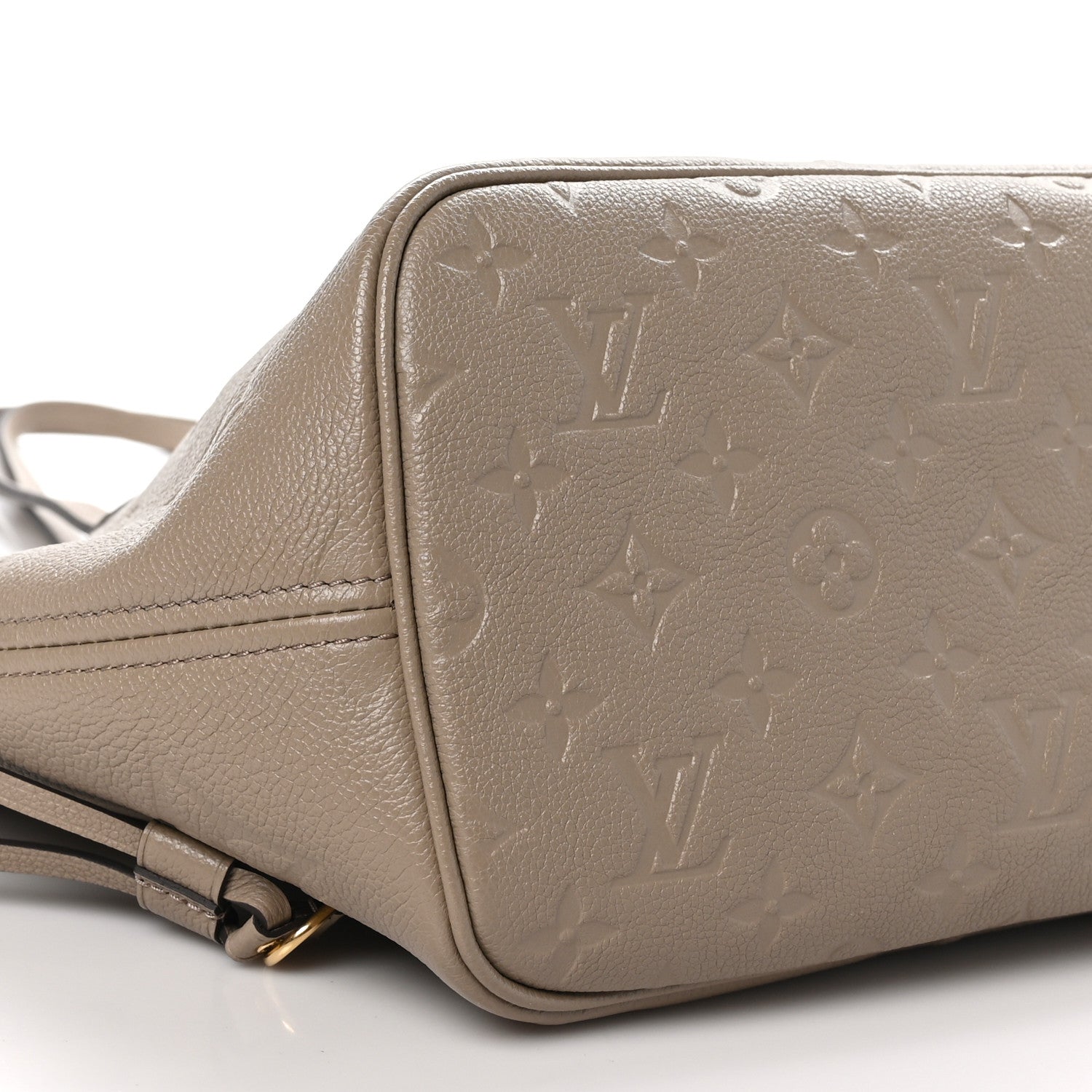 Louis Vuitton Empreinte Monogram Giant Neverfull MM Tourterelle 9 of 10