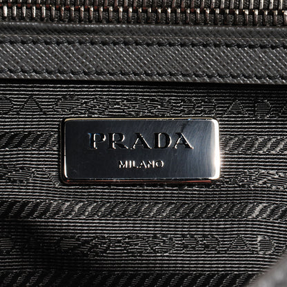 Prada Saffiano Lux Bowler Marmo 6 of 8