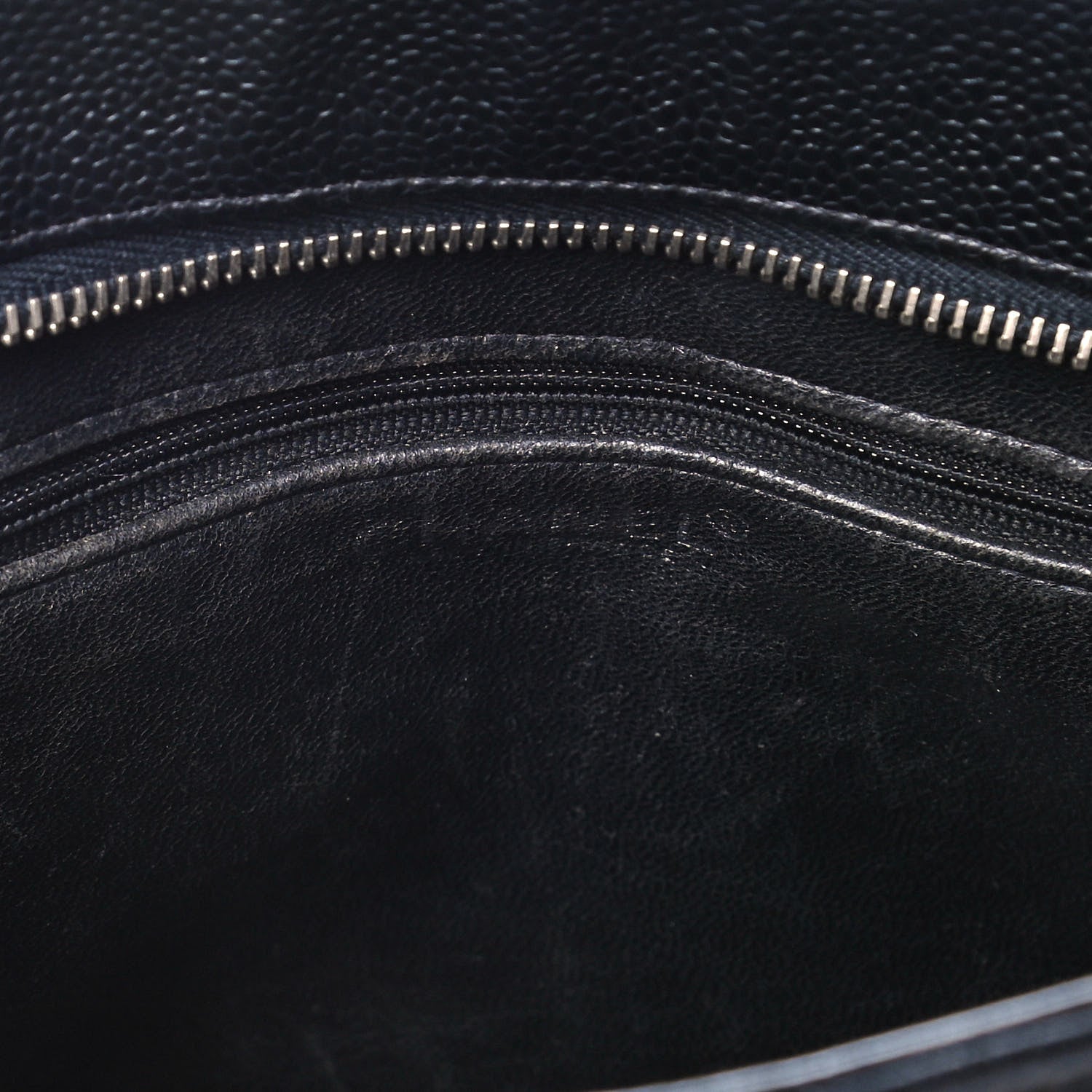 Chanel Caviar Quilted Medallion Tote Black 6 of 13