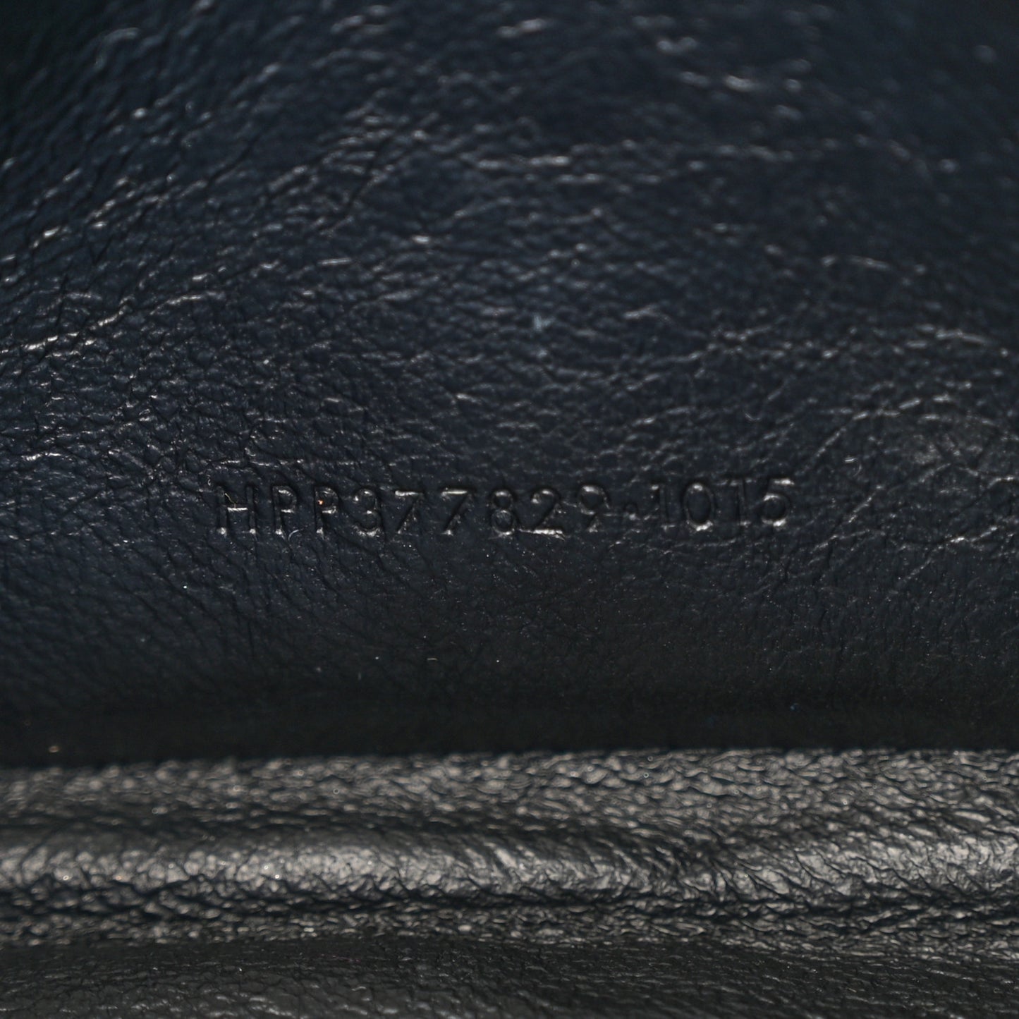 Calfskin Crocodile Embossed Monogram Chain Wallet Royal Blue
