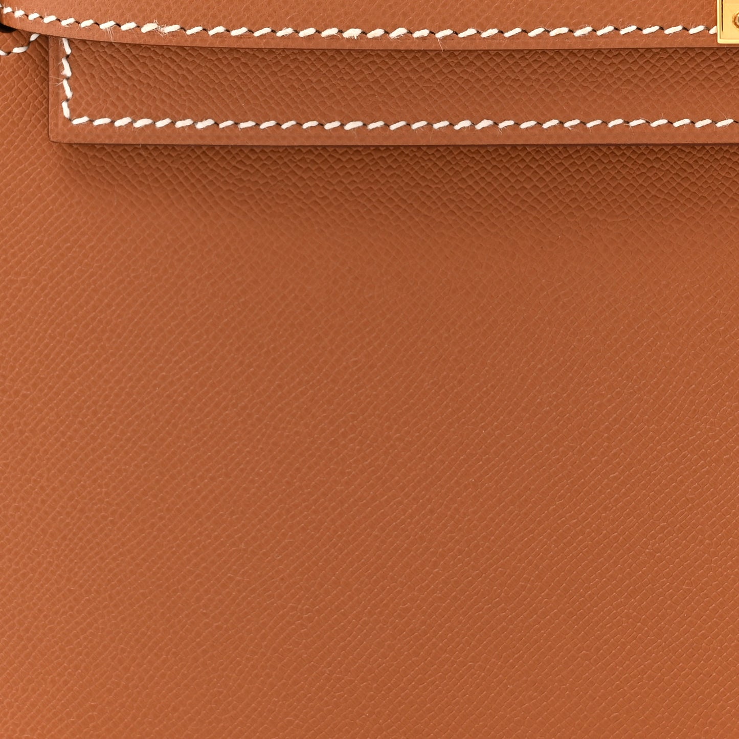 Madame Calfskin Kelly Elan Gold