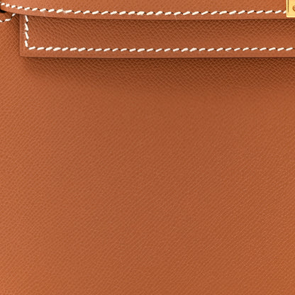 Hermes Madame Calfskin Kelly Elan Gold 8 of 11