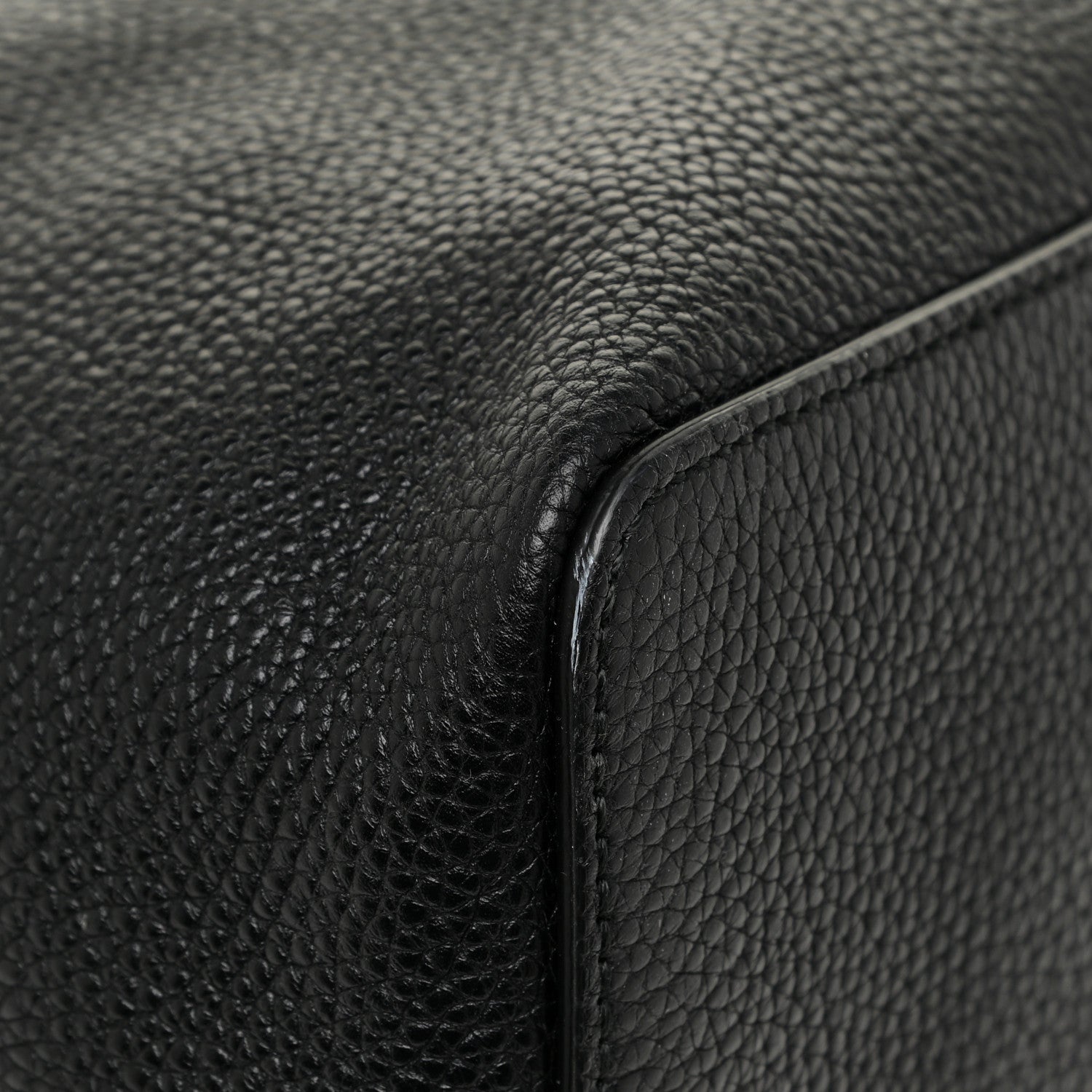 Gucci Pebbled Calfskin Large Soho Hobo Black 13 of 14