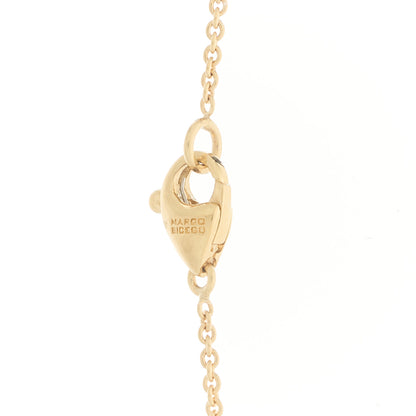Marco Bicego 18K Yellow Gold Multi Gemstone Paradise Drop Pendant Necklace 3 of 5