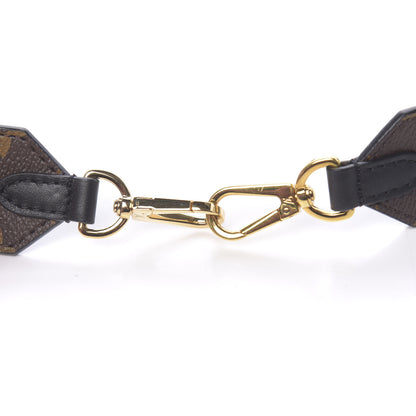 Louis Vuitton Monogram Bandouliere Shoulder Strap Black 3 of 5