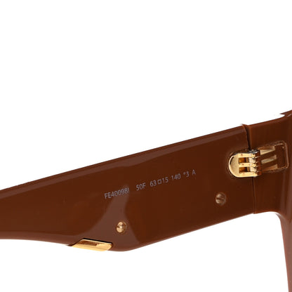 Fendi Acetate Sunglasses FE40098I Brown 6 of 6