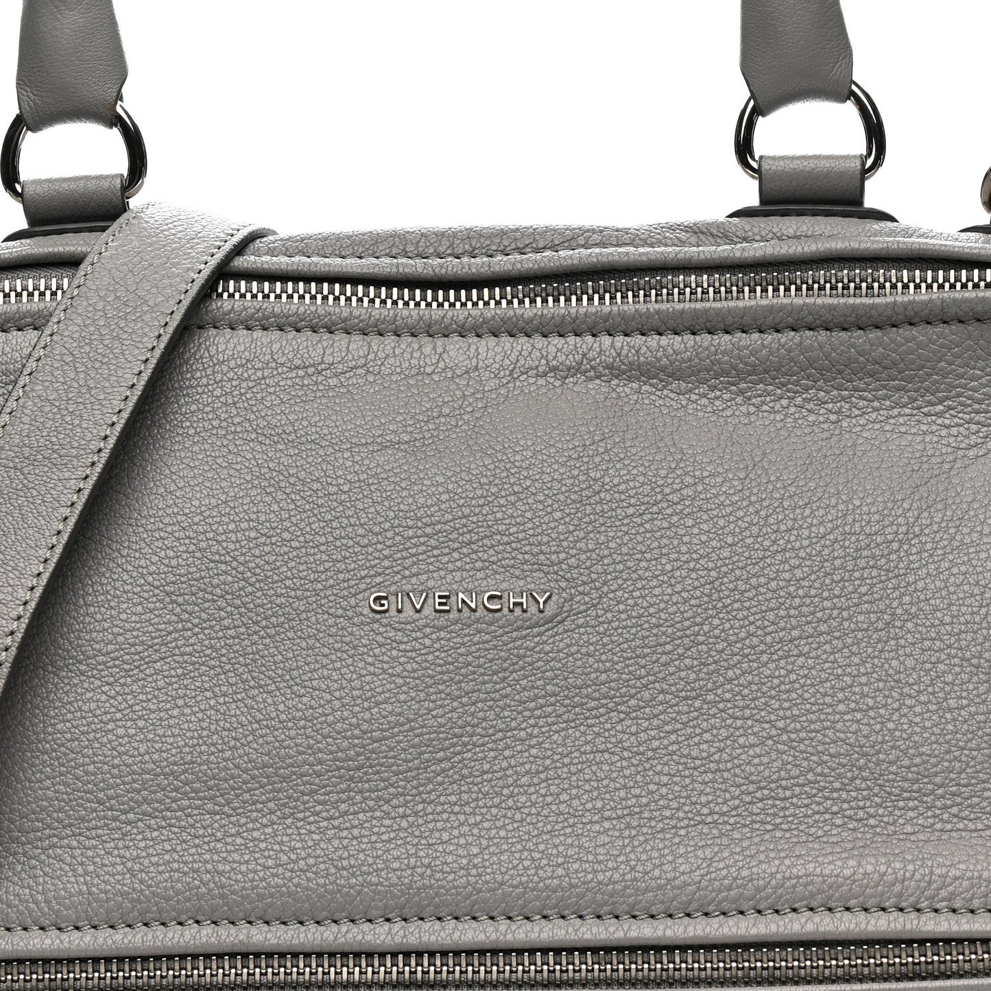 Sugar Goatskin Medium Pandora Pearl Grey