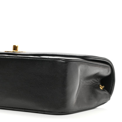 Chanel Lambskin Quilted Small Single Flap Black 11 of 11