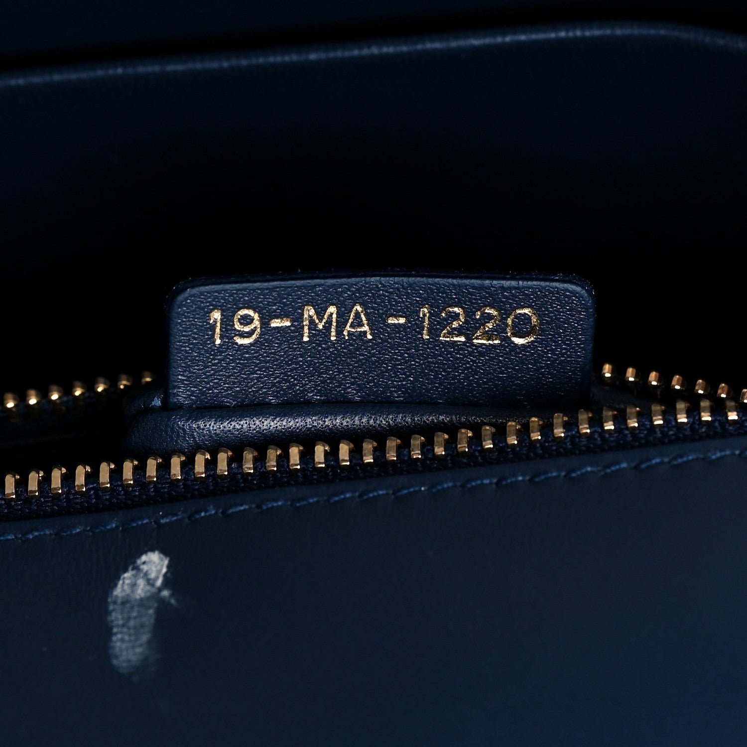 Christian Dior Smooth Calfskin Gradient 30 Montaigne Flap Bag Indigo Blue 7 of 12