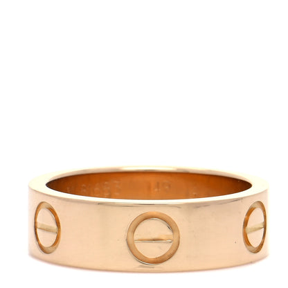 Cartier 18K Yellow Gold 5.5mm LOVE Ring 49 4.75 1 of 6