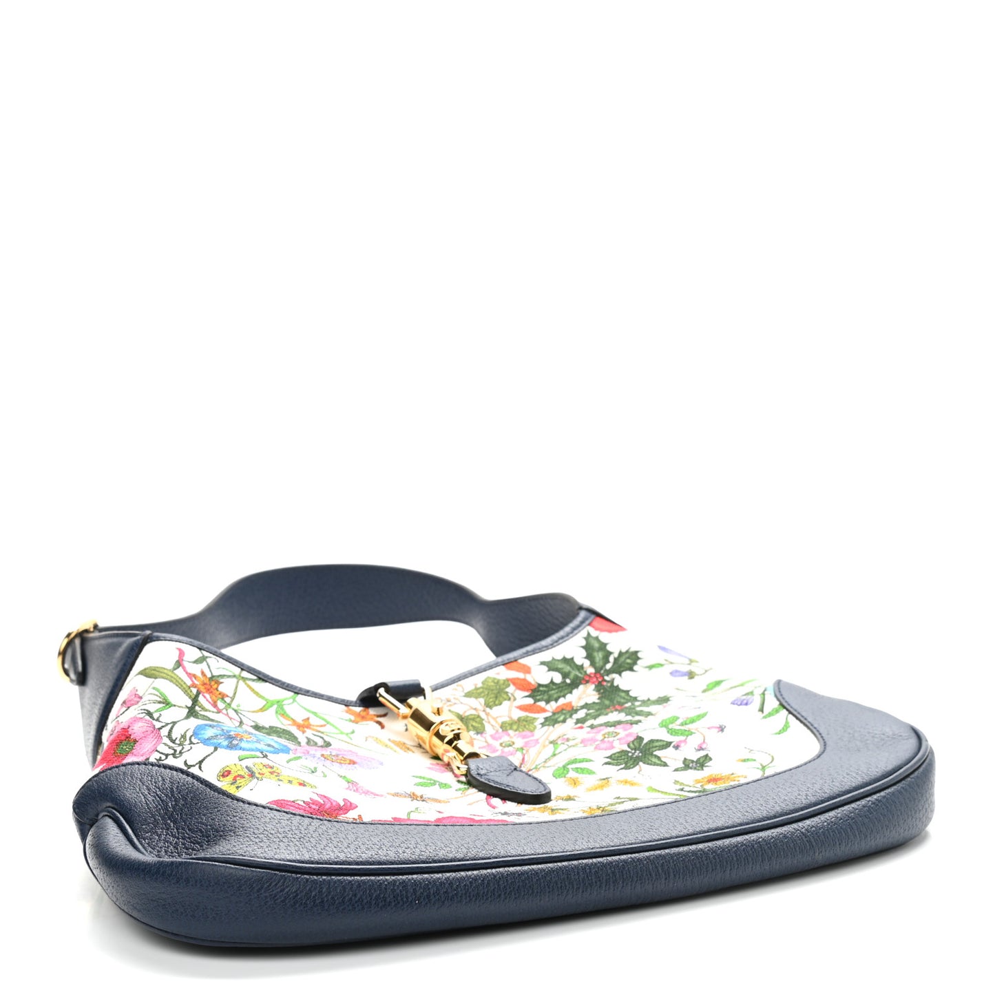 Canvas Flora Medium Jackie Hobo Blue Agata