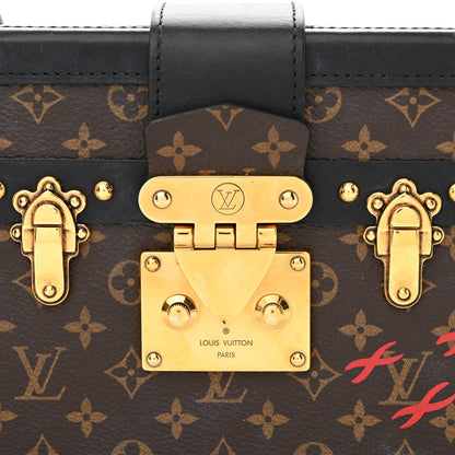 Louis Vuitton Monogram Petite Malle Black 8 of 11