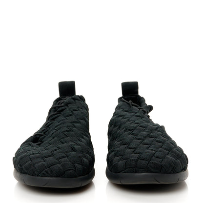 Bottega Veneta Intrecciato Woven Womens Sneakers 42 Black 3 of 8