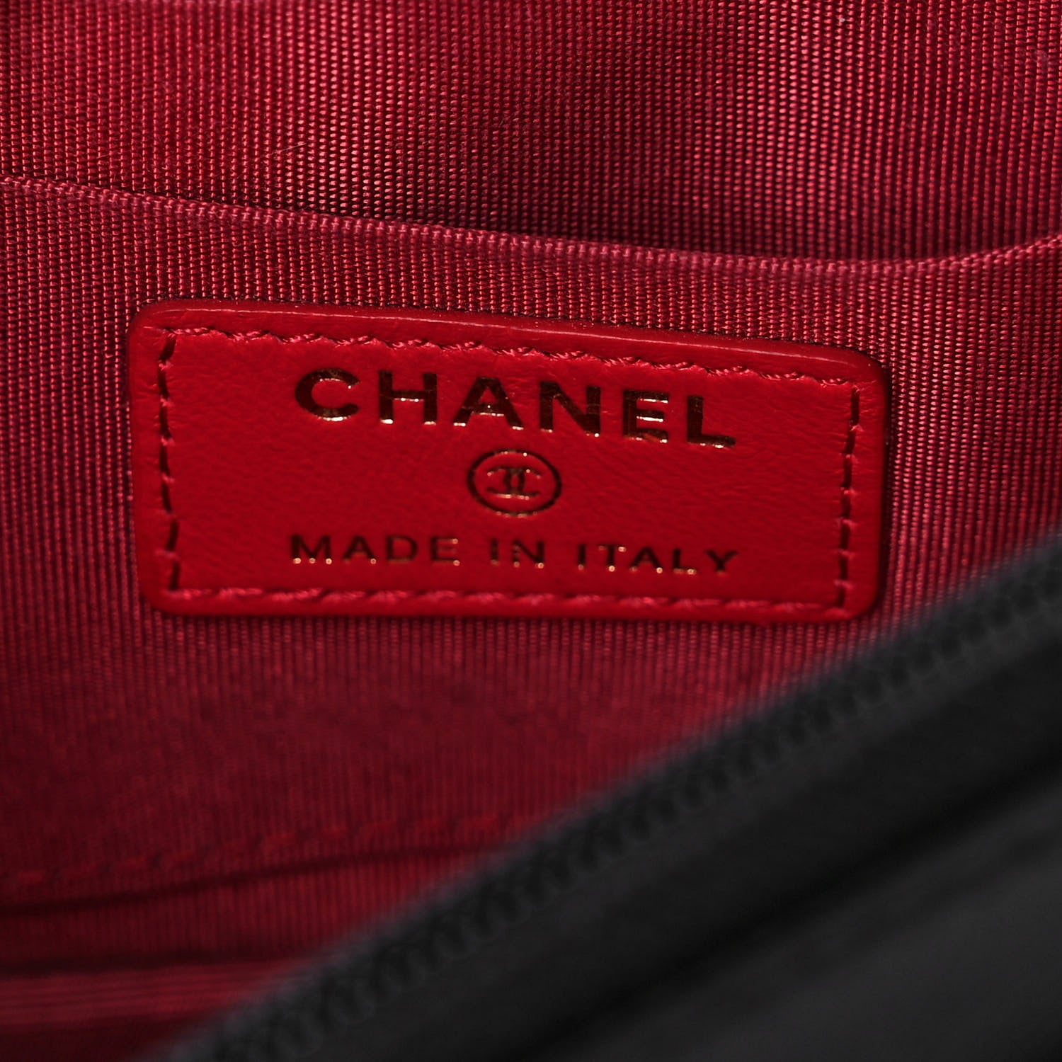 Chanel Shiny Lambskin Quilted Mini Flap Black 5 of 10
