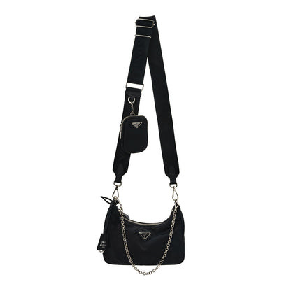 Prada Nylon Re-Edition 2005 Shoulder Bag Black 1 of 8