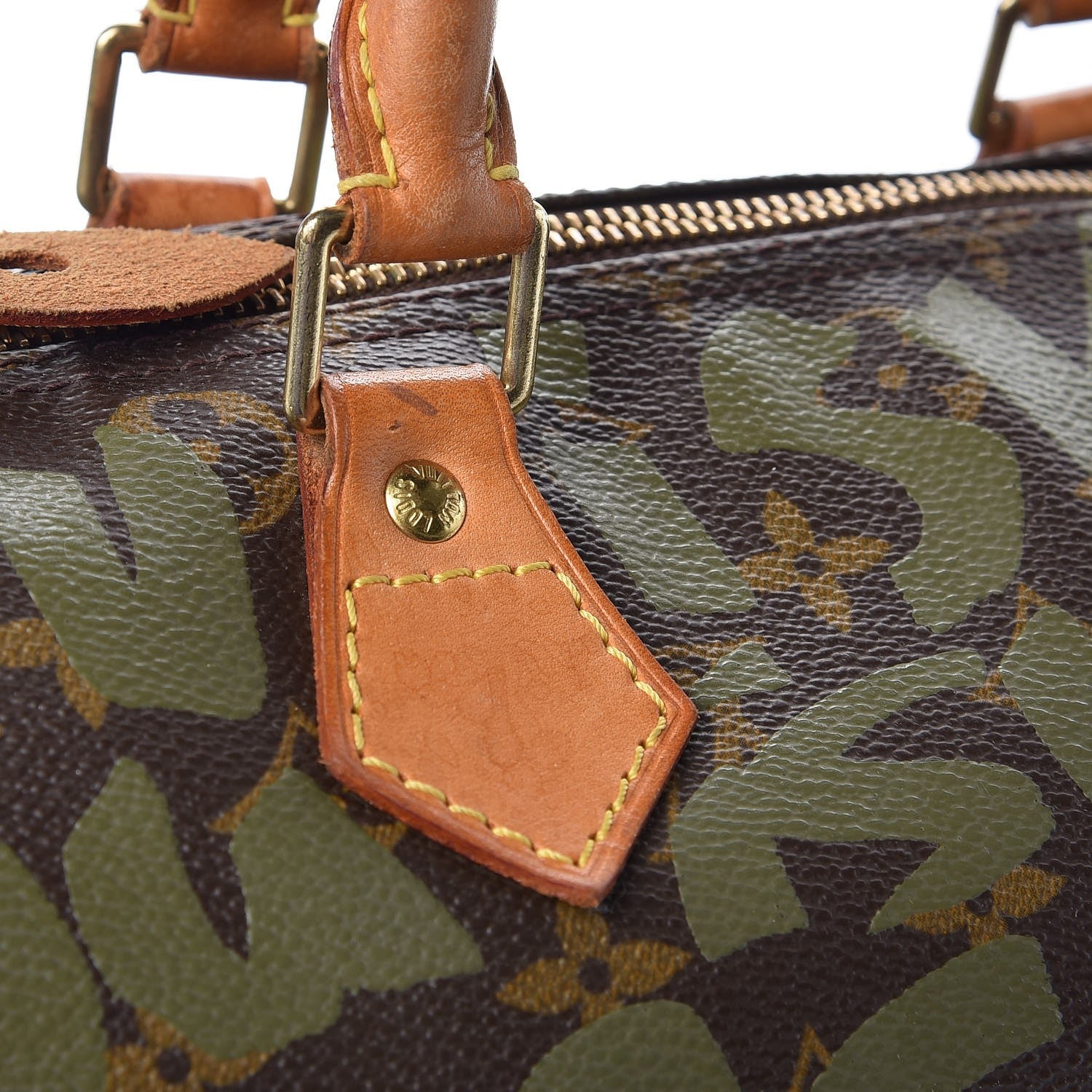 Louis Vuitton Monogram Graffiti Speedy 30 Kaki 20 of 26