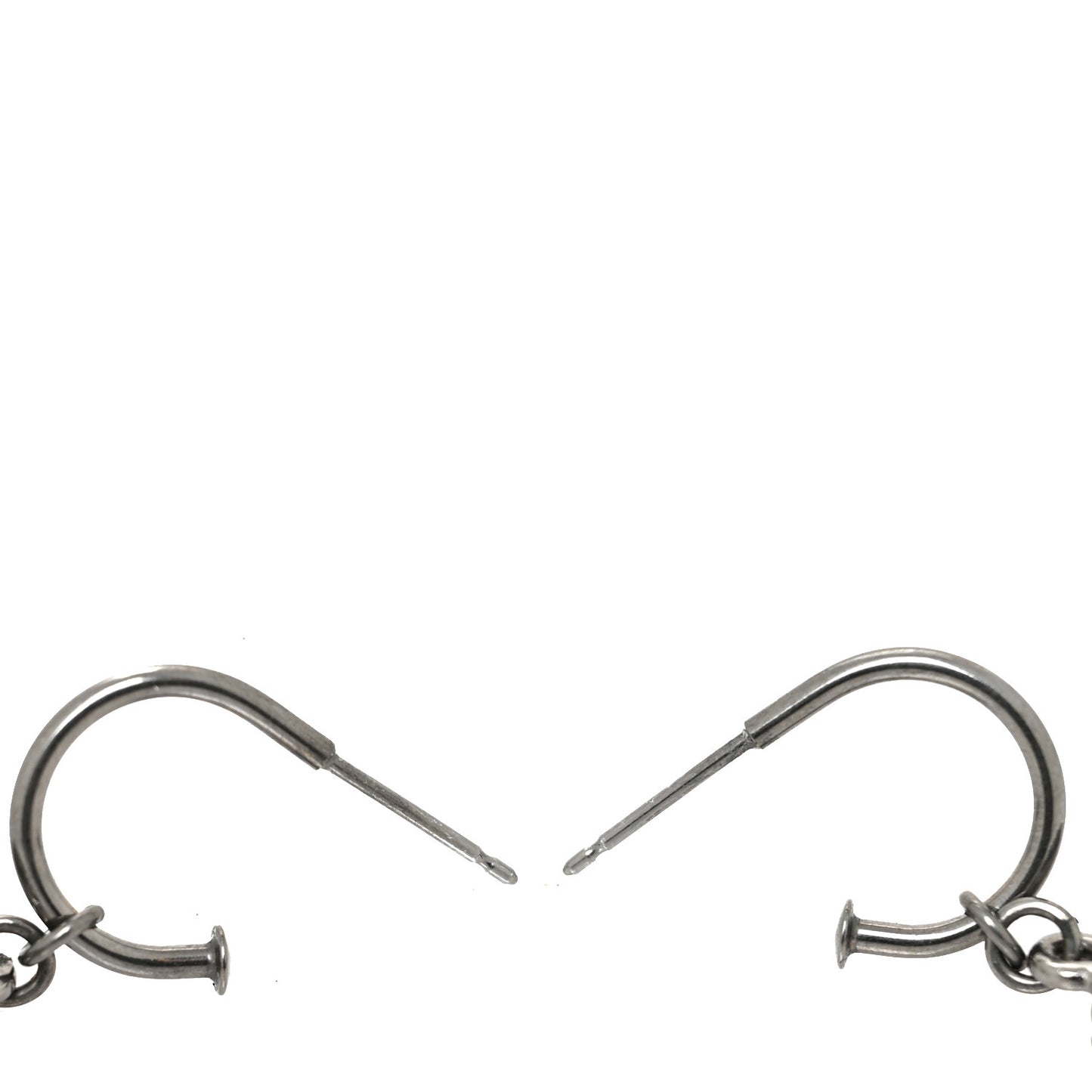 Ruthenium CC Drop Earrings