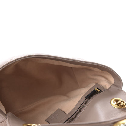 Gucci Calfskin Matelasse Studded Mini Pearly GG Marmont Shoulder Bag Porcelain Rose 5 of 10