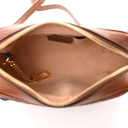Gucci New Denim GG Monogram Dollar Calfskin Mini Ophidia Shoulder Bag Blue Tea Cuir Epilog 5 of 10