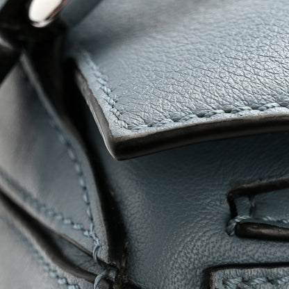 Loewe Calfskin Small Puzzle Bag Stone Blue 12 of 12