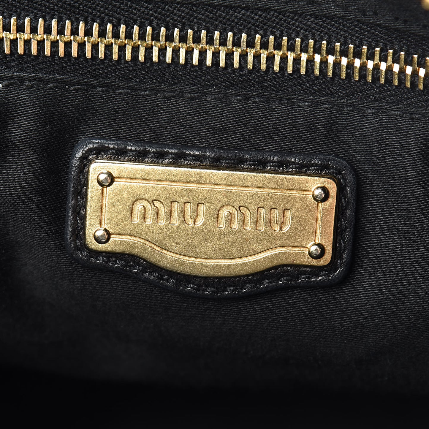 Nappa Matelasse Shoulder Bag Black