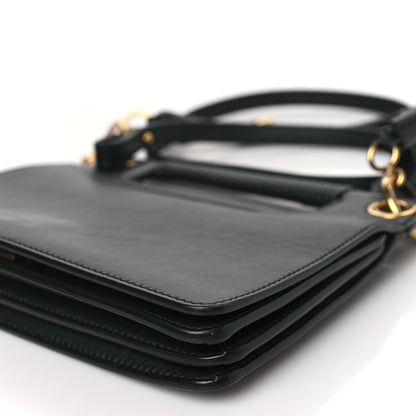 Givenchy Calfskin Small Whip Top Handle Crossbody Black 8 of 9