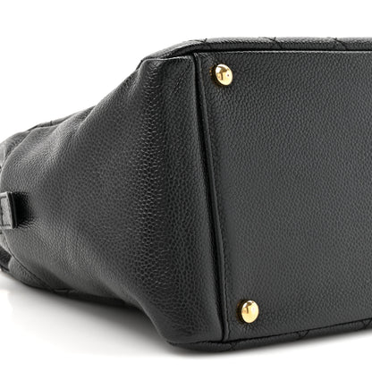 Chanel Caviar Quilted Petit Timeless Tote PTT Black 10 of 10