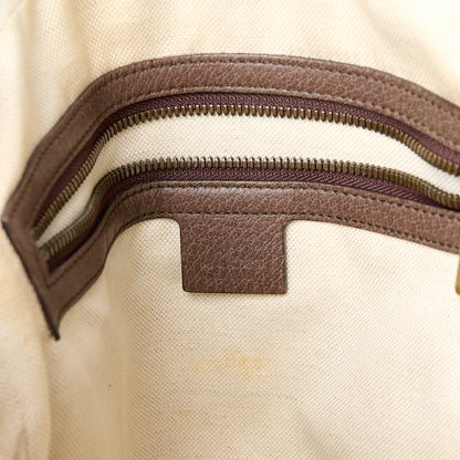 Gucci GG Supreme Monogram Web Medium Ophidia Messenger Bag Brown 6 of 12