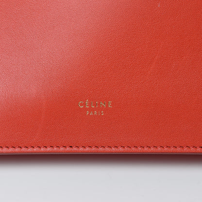 Celine Smooth Calfskin Mini Clasp Bag Red 8 of 12