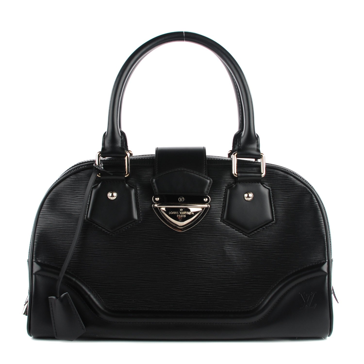 Louis Vuitton Epi Bowling Montaigne GM Black 1 of 8