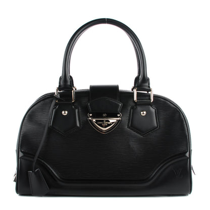 Louis Vuitton Epi Bowling Montaigne GM Black 1 of 8